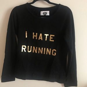 I hate running express long sleeve